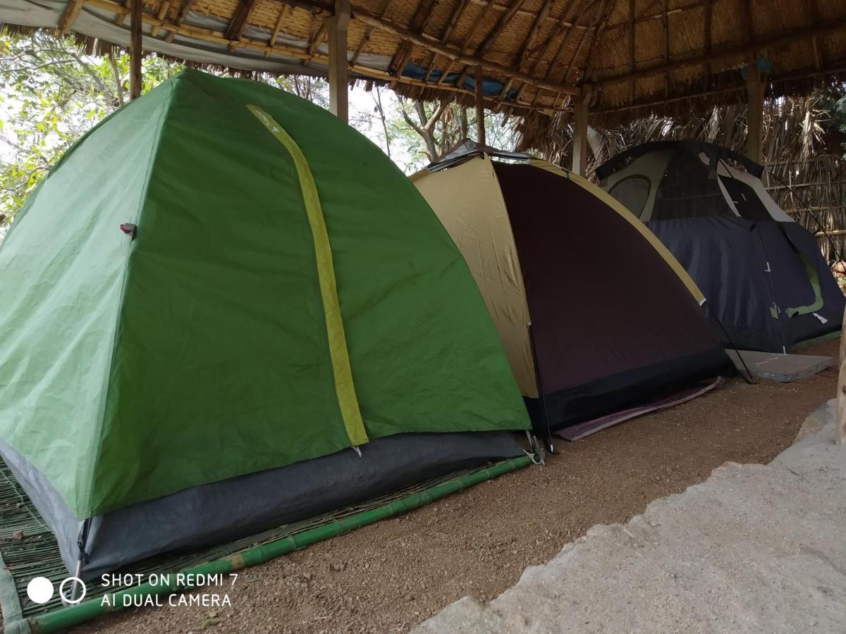 Drunken Monkey Camping Site Hampi Exterior foto