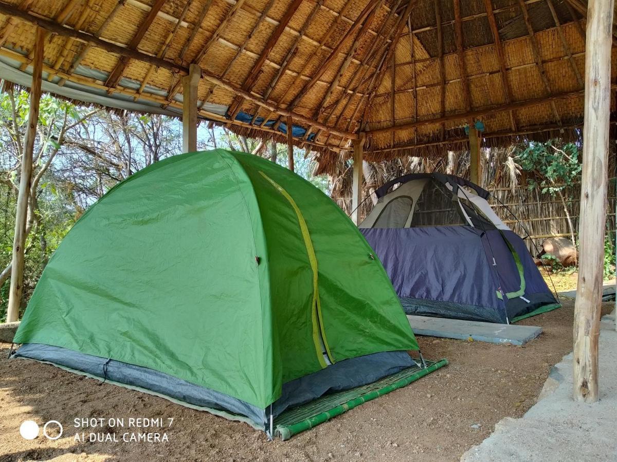 Drunken Monkey Camping Site Hampi Exterior foto