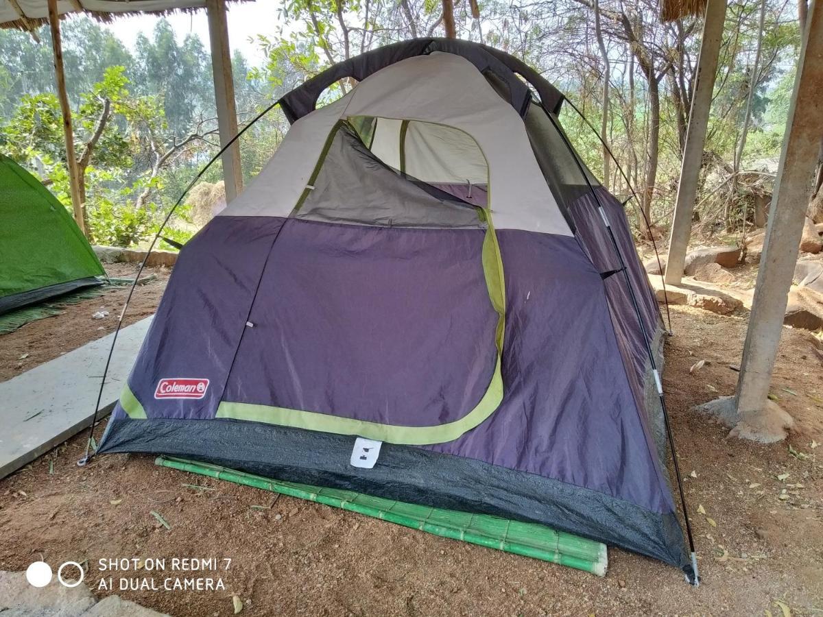 Drunken Monkey Camping Site Hampi Exterior foto