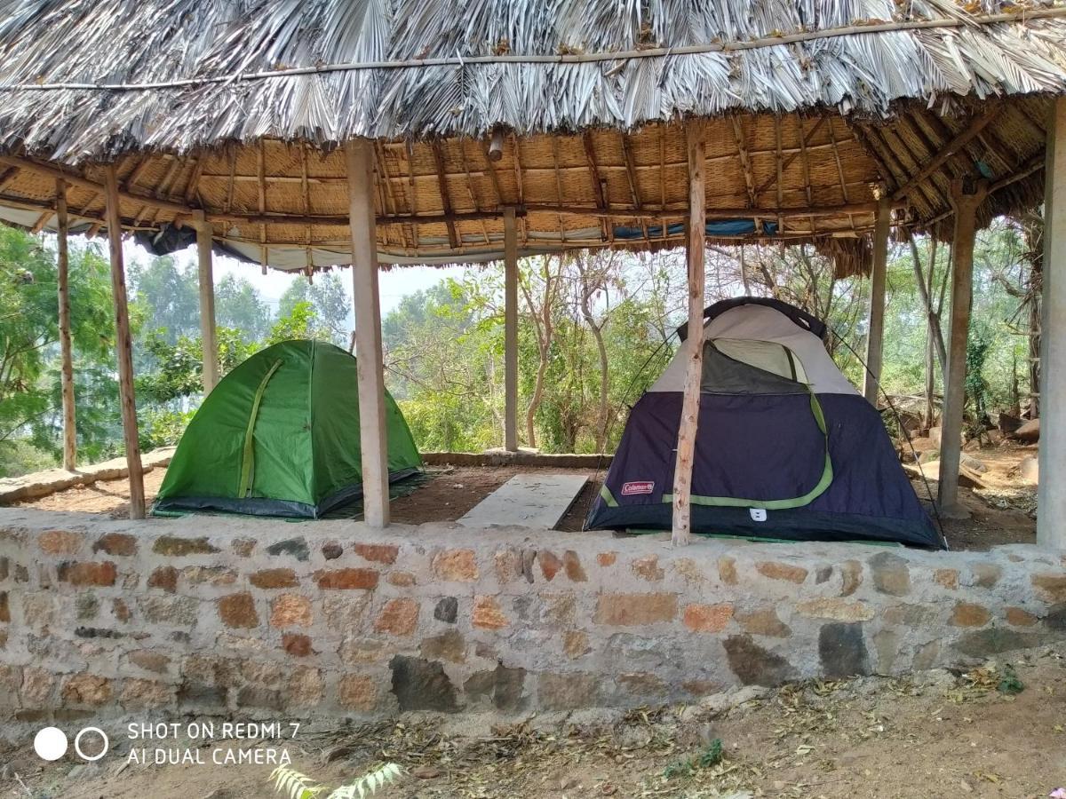 Drunken Monkey Camping Site Hampi Exterior foto