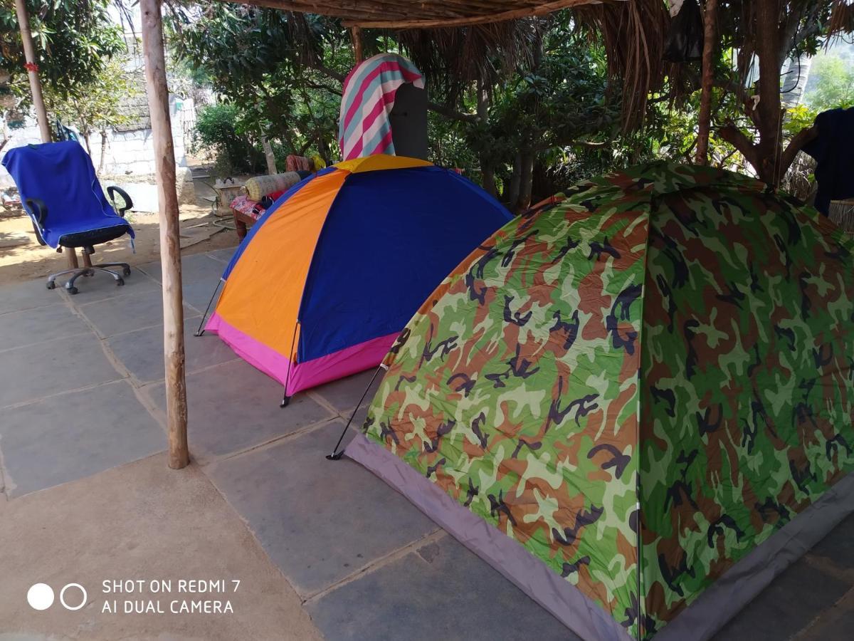Drunken Monkey Camping Site Hampi Exterior foto