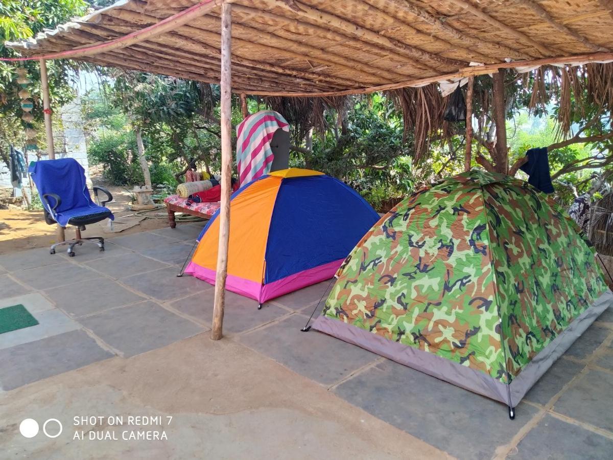Drunken Monkey Camping Site Hampi Exterior foto