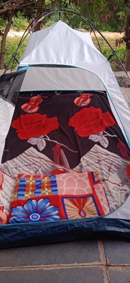 Drunken Monkey Camping Site Hampi Exterior foto